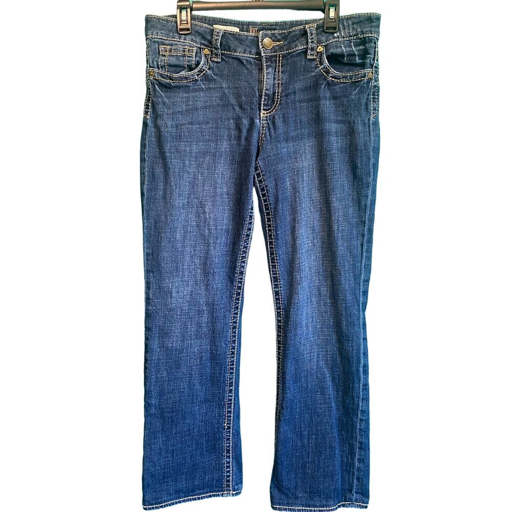 Kut From The Kloth Natalie High Rise Bootcut Long Jeans Womens 10L
